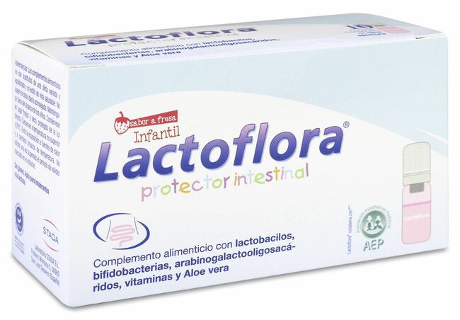 Lactoflora Intestinal Infantil, 10 Frascos