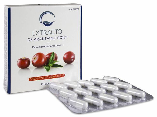 Edda Pharma Extracto de Ar ndano Rojo, 30 C psulas