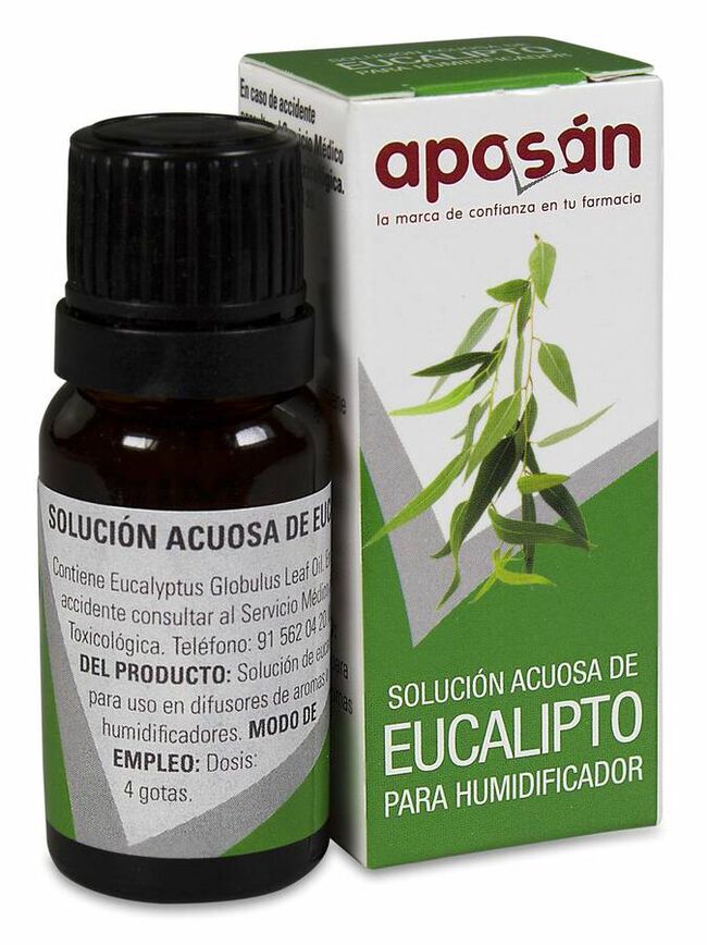 Apos n Soluci¢n Acuosa de Eucalipto para Humidificador, 10 ml