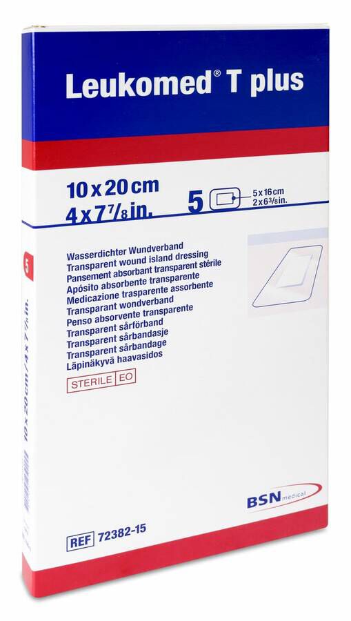 Leukoplast Leukomed T Plus 10 x 20 cm, 5 Uds