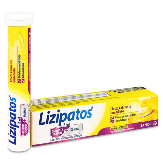 Lizipatos 2 en 1, 18 Pastillas