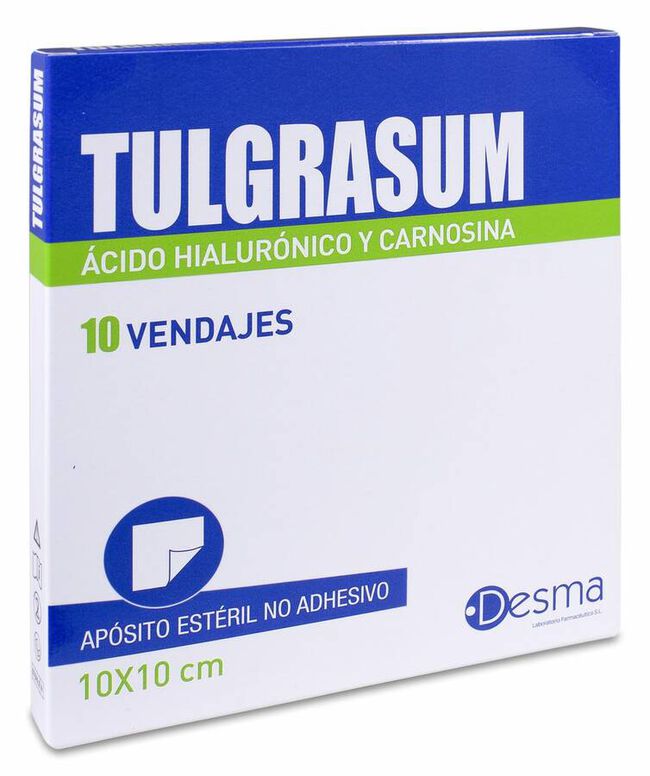 Tulgrasum Ap¢sito Est‚ril 10 cm x 10 cm, 10 Ap¢sitos