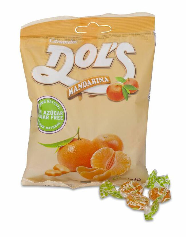 Dol'S Caramelos sin Az£car Bolsa Mandarina, 1 Ud