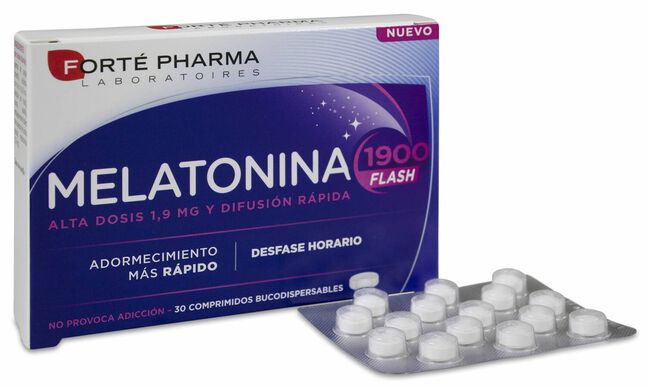 Fort‚ Pharma Melatonina 1900 Flash, 30 Uds