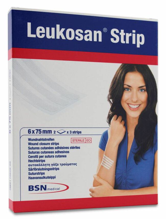 Leukosan Strip 6 x 75mm, 6 Uds