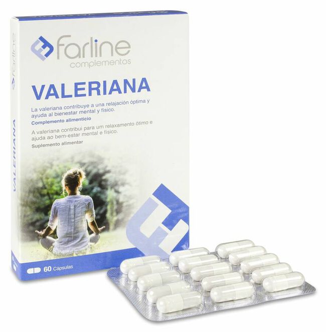 Farline Valeriana, 60 C psulas