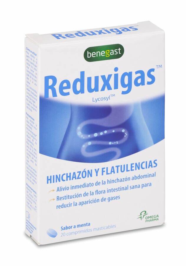 Benegast Reduxigas, 20 Comprimidos