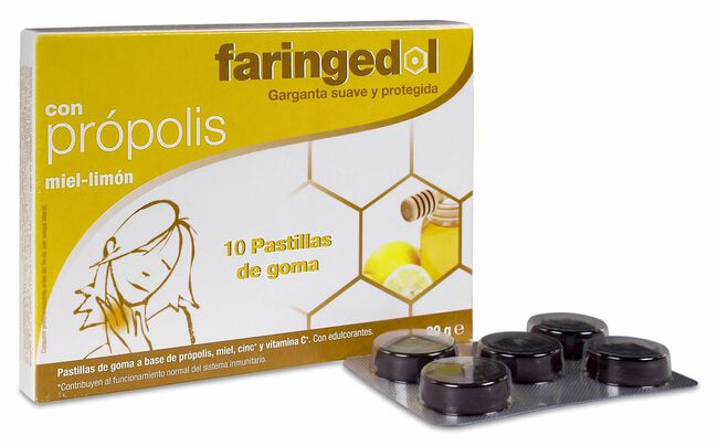 Faringedol Sabor Miel, 10 Pastillas