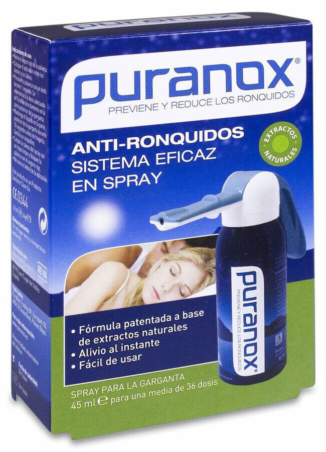 Puranox Spray Antironquidos, 45 ml