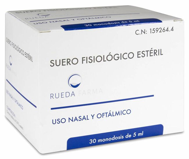 Edda Pharma Suero Fisiol¢gico 5 ml, 30 Uds