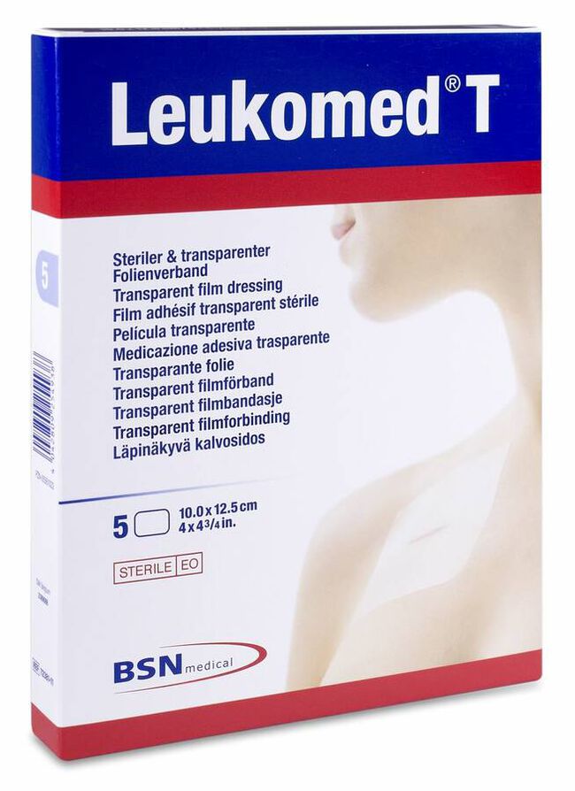 Leukomed T Ap¢sito Transparente 10 x 12,5 cm, 5 Uds