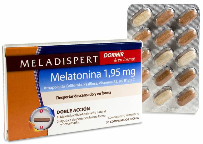 Meladispert Dormir & En Forma, 30 Comprimidos