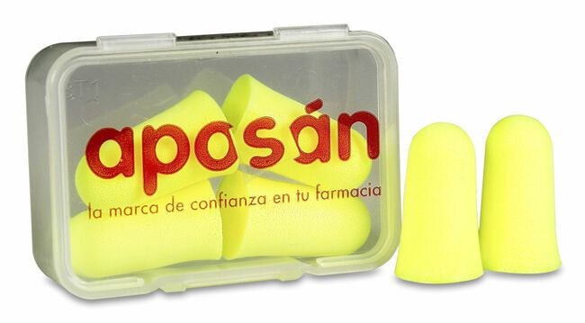 Apos n Tapones Espuma de Poliuretano, 4 Uds