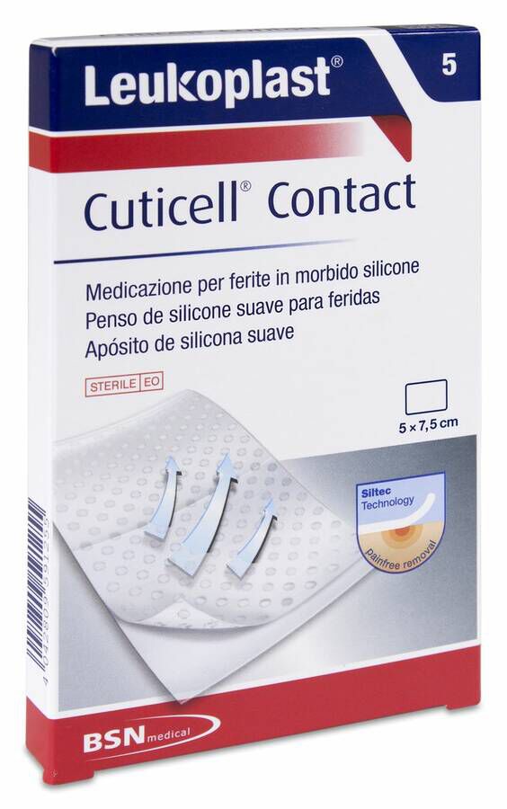 Leukoplast Cuticell Contact 5 cm x 7,5 cm, 5 Uds