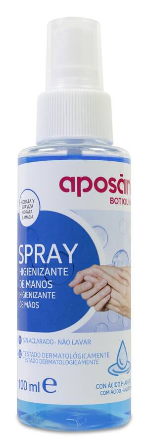 Apos n Spray Hidroalcoh¢lico con µcido Hialur¢nico, 100 ml