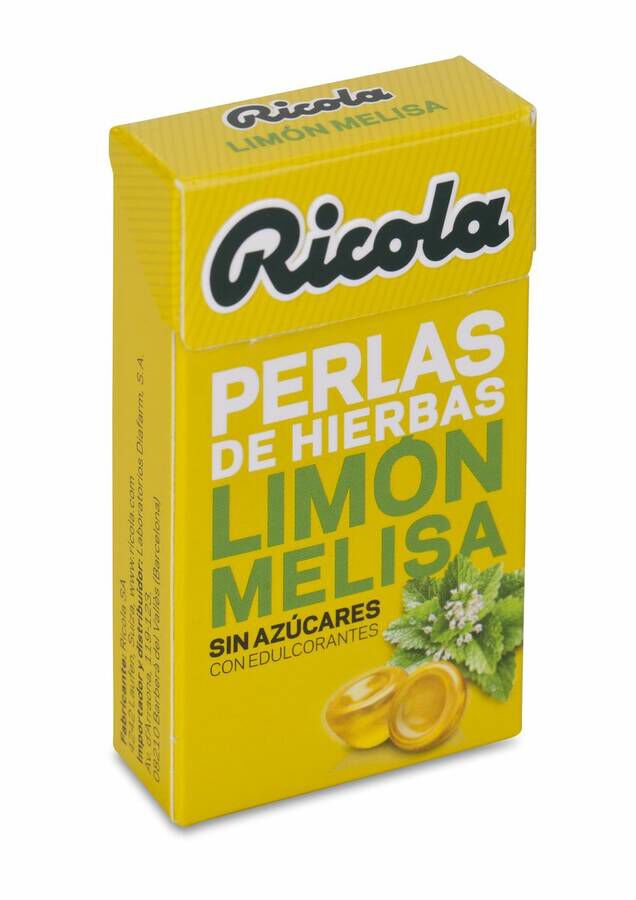 Ricola Perlas Lim¢n-Melisa Sin Az£cares, 25 g