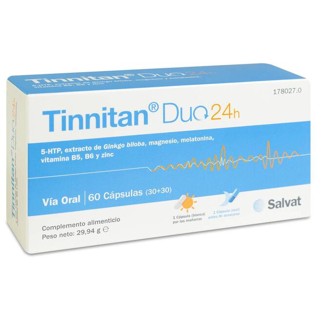 Tinnitan Duo 24h, 60 C psulas