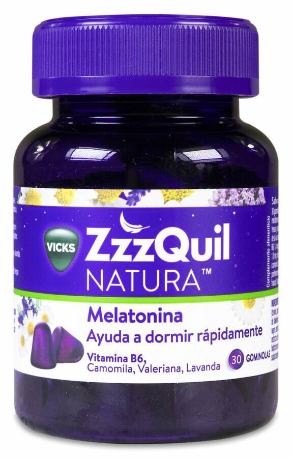 Vicks ZzzQuil Natura, 30 Gominolas