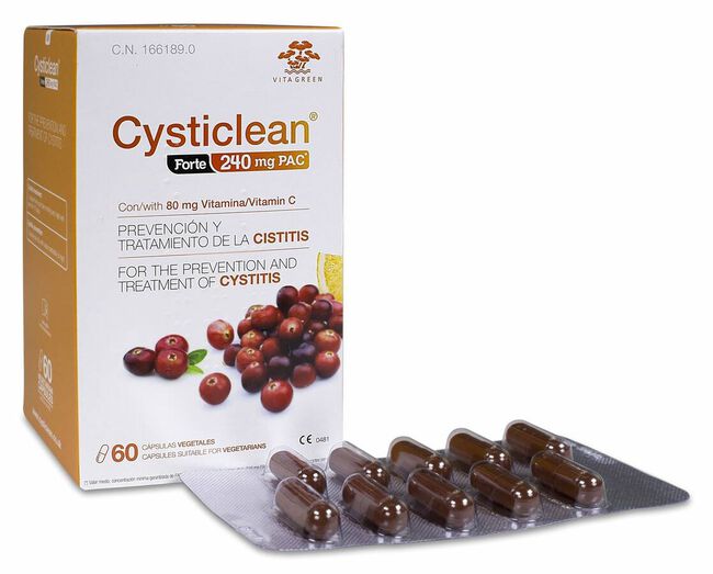 Cysticlean Forte 240 mg, 60 C psulas