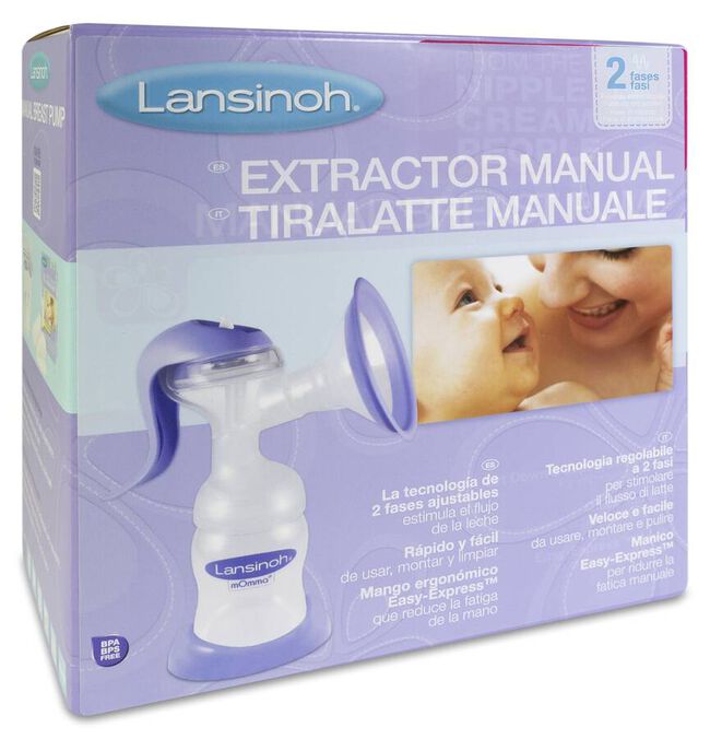 Lansinoh Extractor Manual de Leche