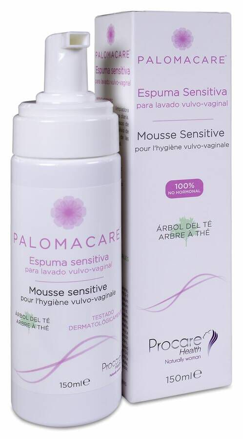 Palomacare Espuma Sensitiva, 150 ml