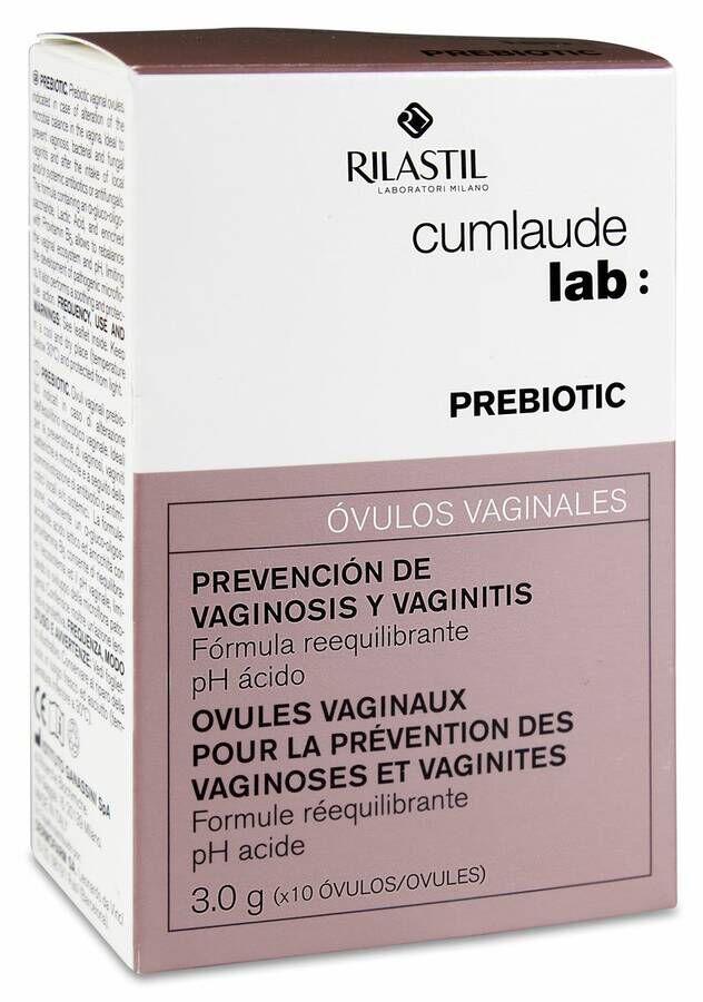 Cumlaude Prebiotic óvulos Vaginales, 10 óvulos