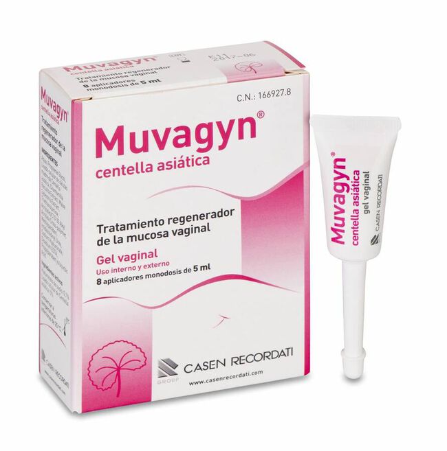 Muvagyn Centella Asiática Gel, 8 Uds