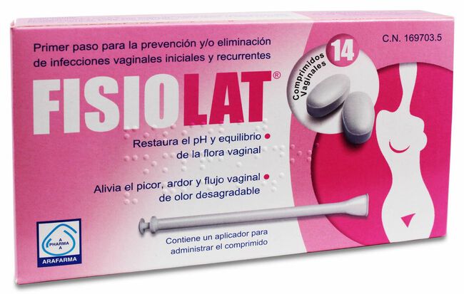 Fisiolat 250 mg, 14 Comprimidos