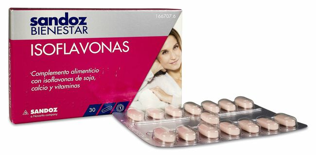 Sandoz Bienestar Isoflavonas, 30 Comprimidos