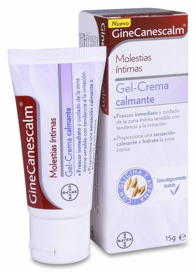 GineCanescalm Gel-Crema Calmante, 15 g