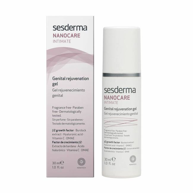 Sesderma Nanocare Intimate Gel de Rejuvenecimiento Genital, 30 ml