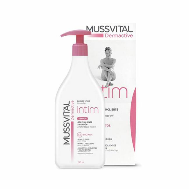 Mussvital Dermactive Intim Gel Íntimo Senior, 250 ml