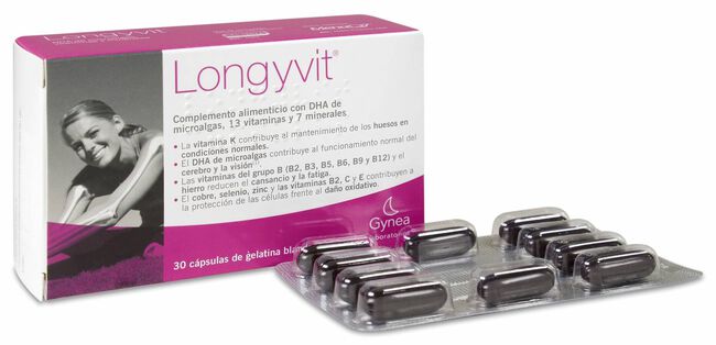 Longyvit 45+, 30 Uds