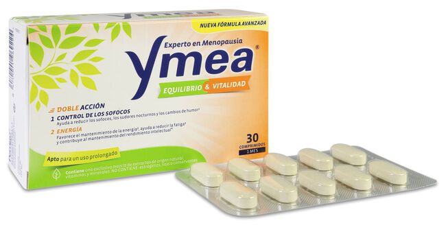 Ymea Equilibrio y Vitalidad Menopausia, 30 Comprimidos