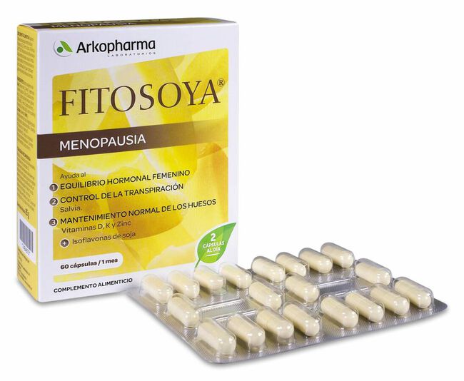 Arkopharma Fitosoya Menopausia, 60 Cápsulas