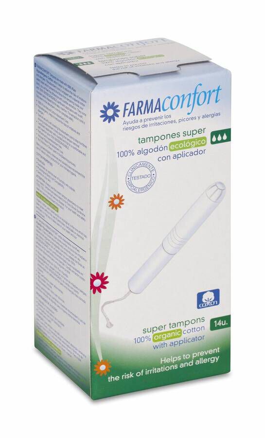 Farmaconfort Tampón Super, 14 Uds