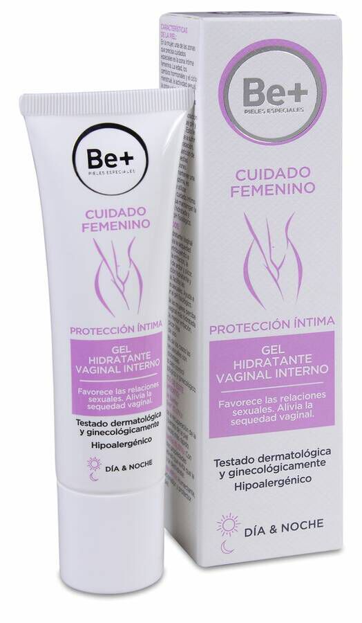 Be+ Gel Hidratante Vaginal Interno, 30 ml