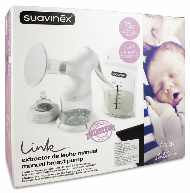 Suavinex Link Extractor de Leche Manual, 1 Ud