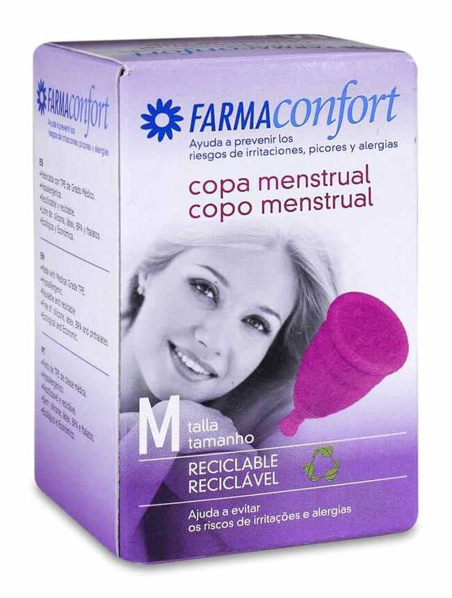 Farmaconfort Copa Menstrual Tama¤o Mediano, 1 Ud