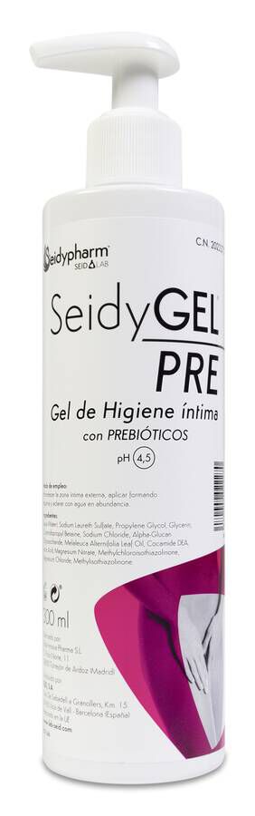 SeidyGel Pre Gel de Higiene Íntima, 300 ml