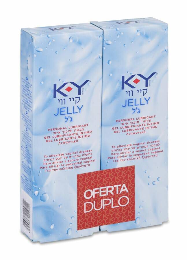 Duplo Durex Sensilube KY Gel Intimo, 2 Unidades