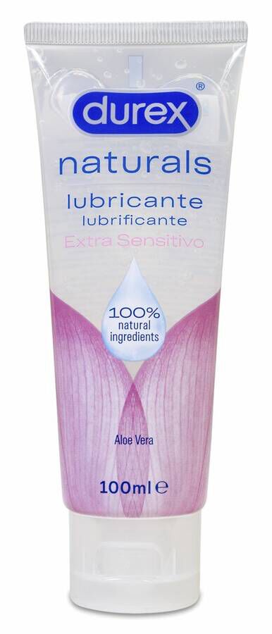 Durex Naturals Lubricante Extra Sensitivo, 100 ml