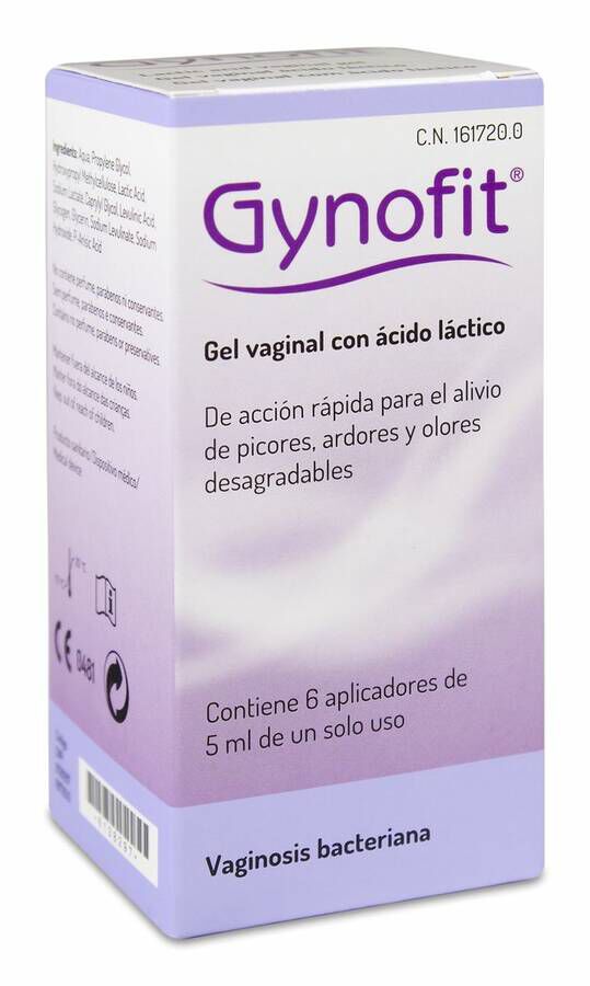 Gynofit Gel Vaginal µcido l ctico, 6 Uds