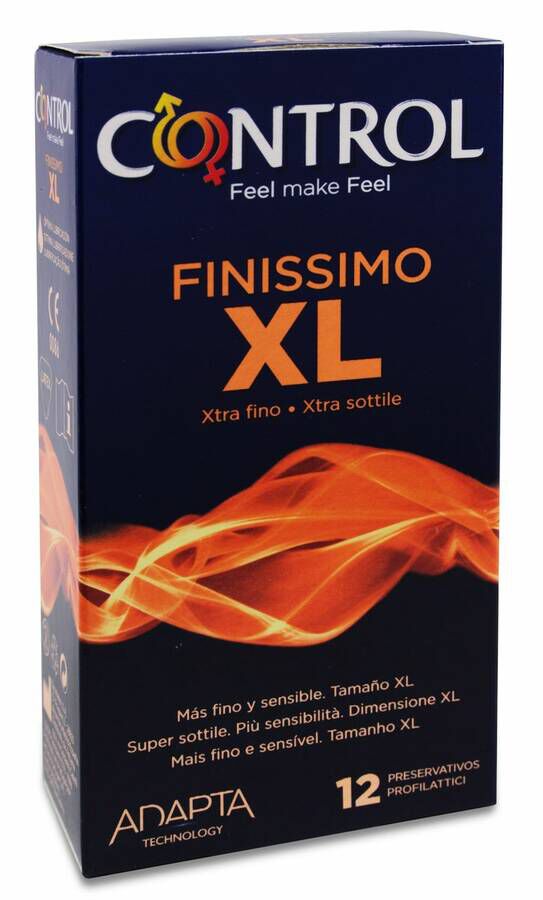 Control Adapta XL Finissimo, 12 Uds