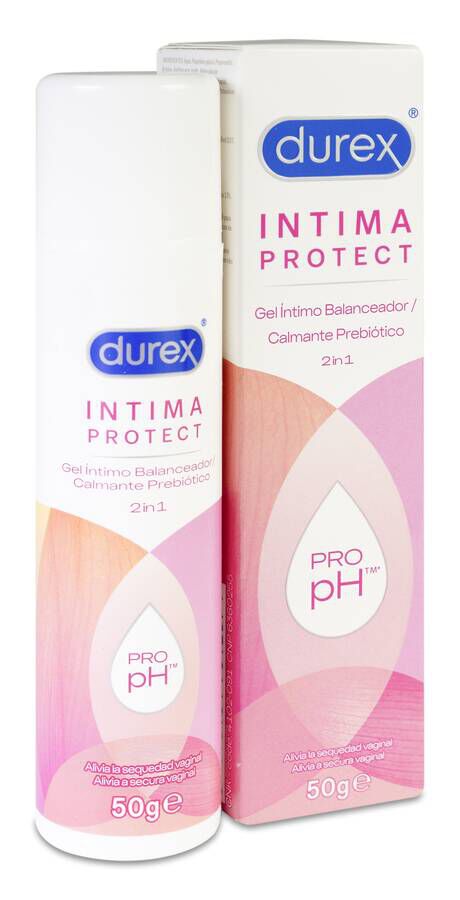 Durex Intima Protect Gel 2 en 1, 50 ml