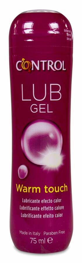 Control Lubricante Gel Warm Touch, 75 ml