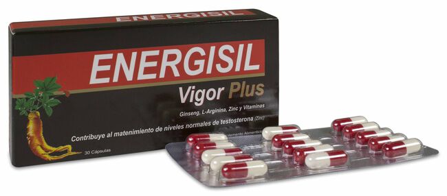 Energisil Vigor Plus, 30 C psulas