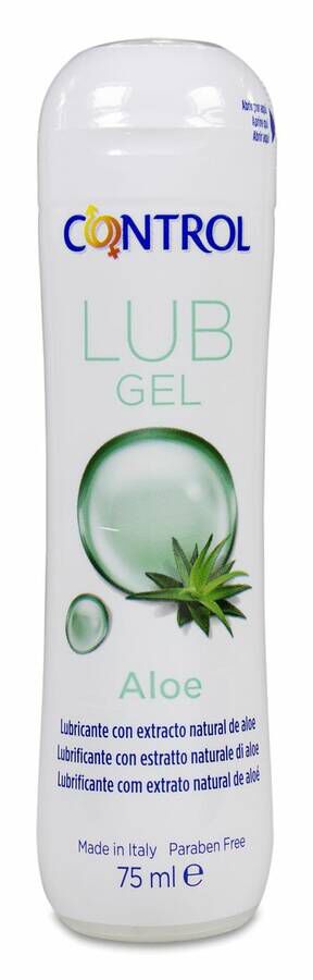 Control Lubricante Gel Aloe, 75 ml