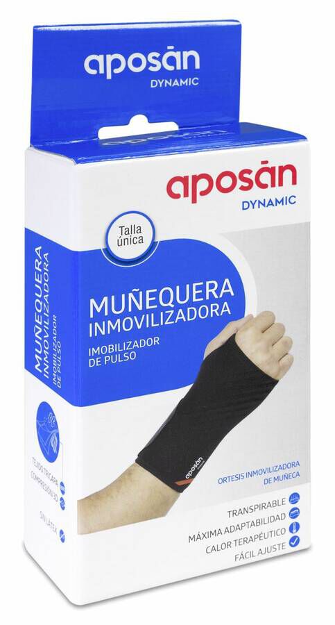 Aposan Dynamic Muñequera Inmovilizadora Mano Derecha 1 Ud