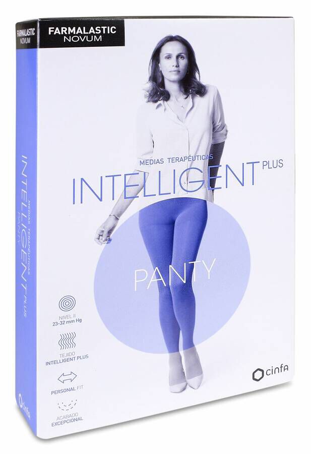 Farmalastic Novum Intelligent Plus Panty Compresión Normal Antracita Talla 4 1 Ud